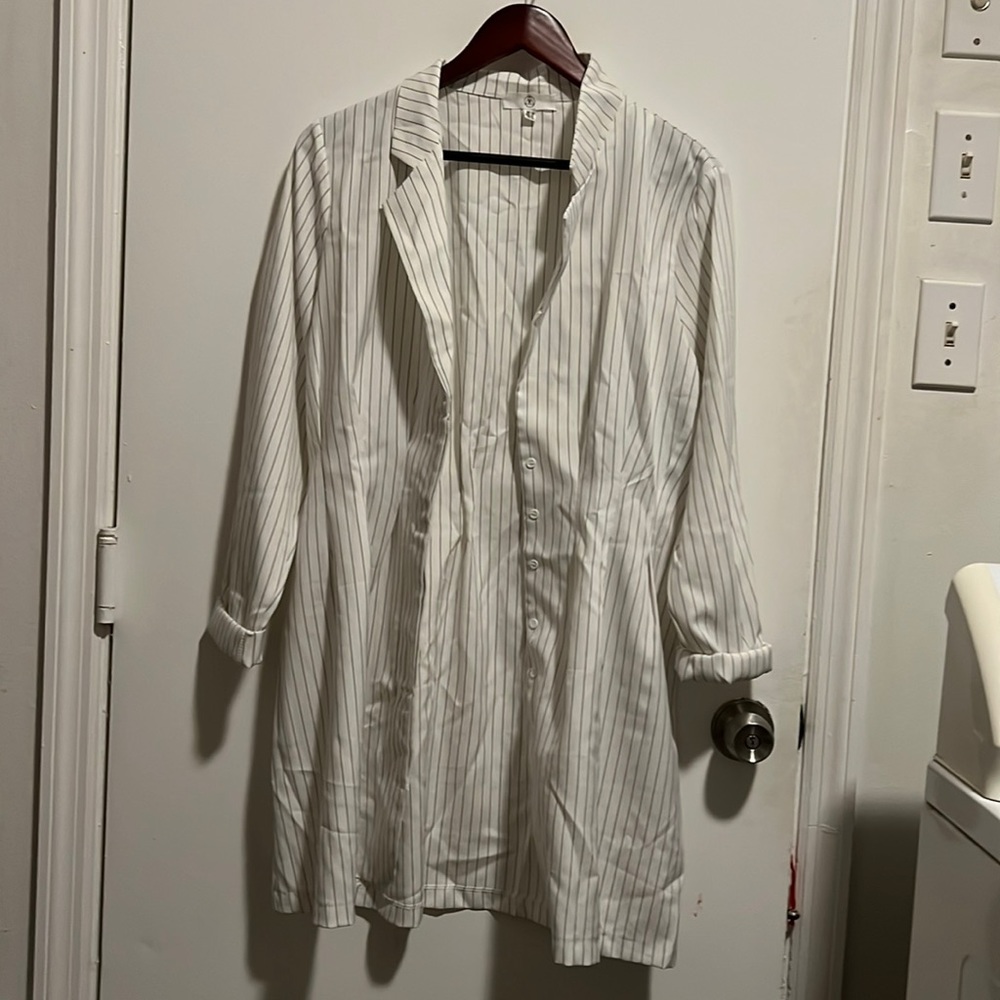 White Formal Overall
